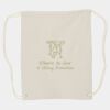 Canvas Drawstring Backpack Thumbnail