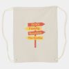 Canvas Drawstring Backpack Thumbnail