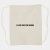 Canvas Drawstring Backpack Thumbnail