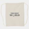Canvas Drawstring Backpack Thumbnail