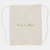 Canvas Drawstring Backpack Thumbnail
