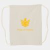 Canvas Drawstring Backpack Thumbnail