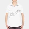 Ladies' Cool & Dry Sport Performance Interlock Polo Thumbnail